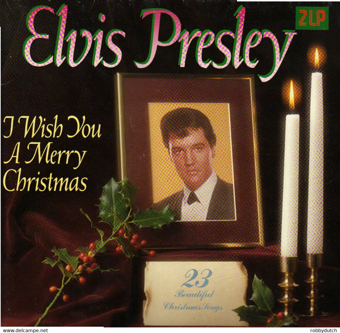 * 2LP *  ELVIS PRESLEY - I WISH YOU A MERRY CHRISTMAS (Germany 1984) - Chants De Noel