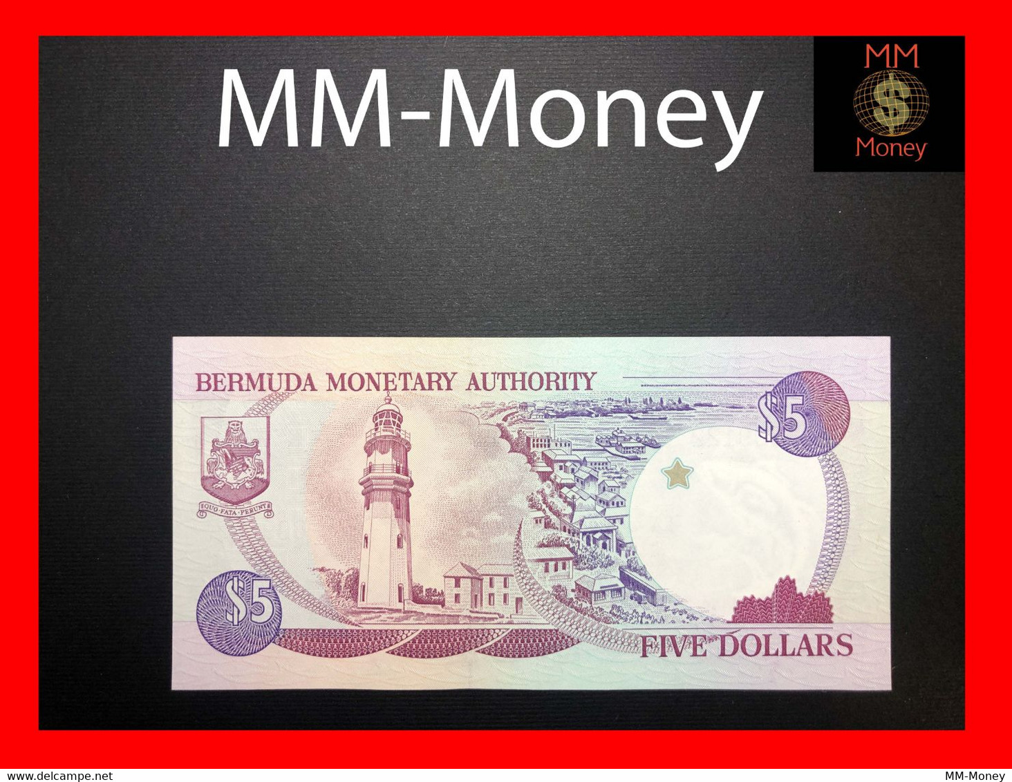 BERMUDA  5 $  10.6.1997   P. 41    UNC - Bermuda