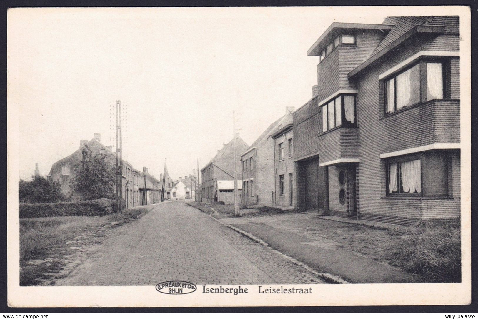 +++ CPA - ISENBERGHE - ISENBERGE - Leiselestraat  // - Alveringem