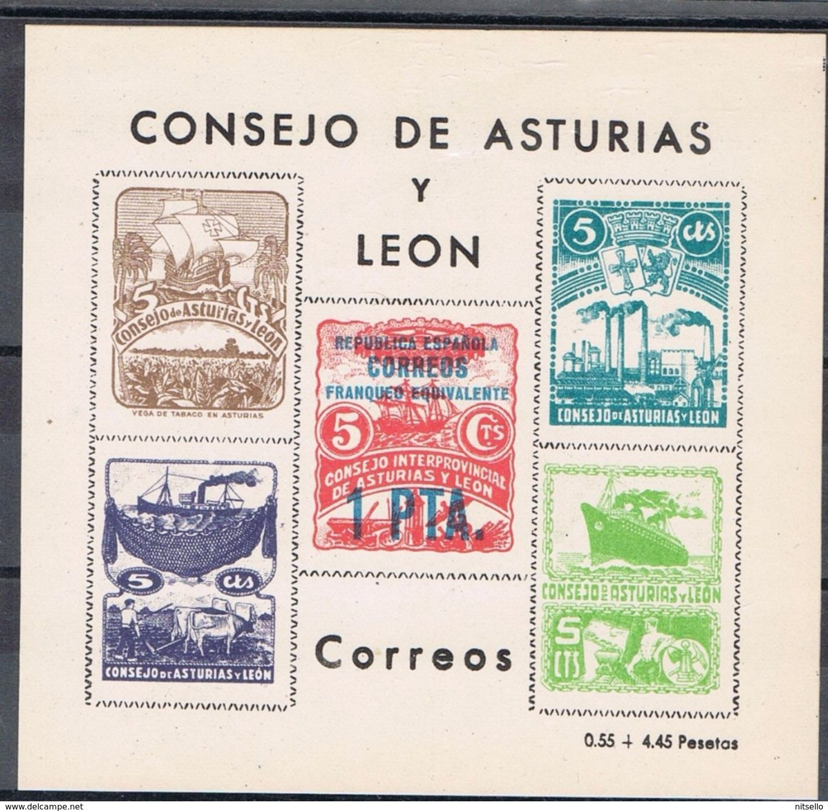 LOTE 1385  ///  CONSEJO DE ASTURIAS Y LEON          ¡¡¡¡¡¡ LIQUIDATION !!!!!!! - Asturien & Léon