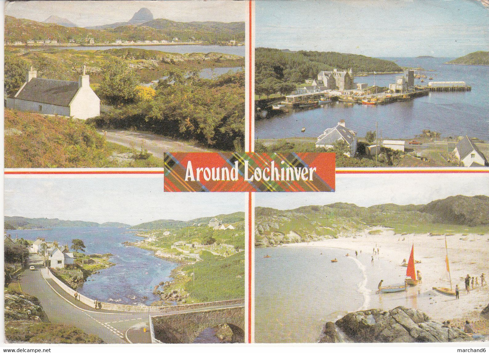 Around Lochinver Canisp And Suilven River And Estuary édition J Arthur Dixon - Sutherland