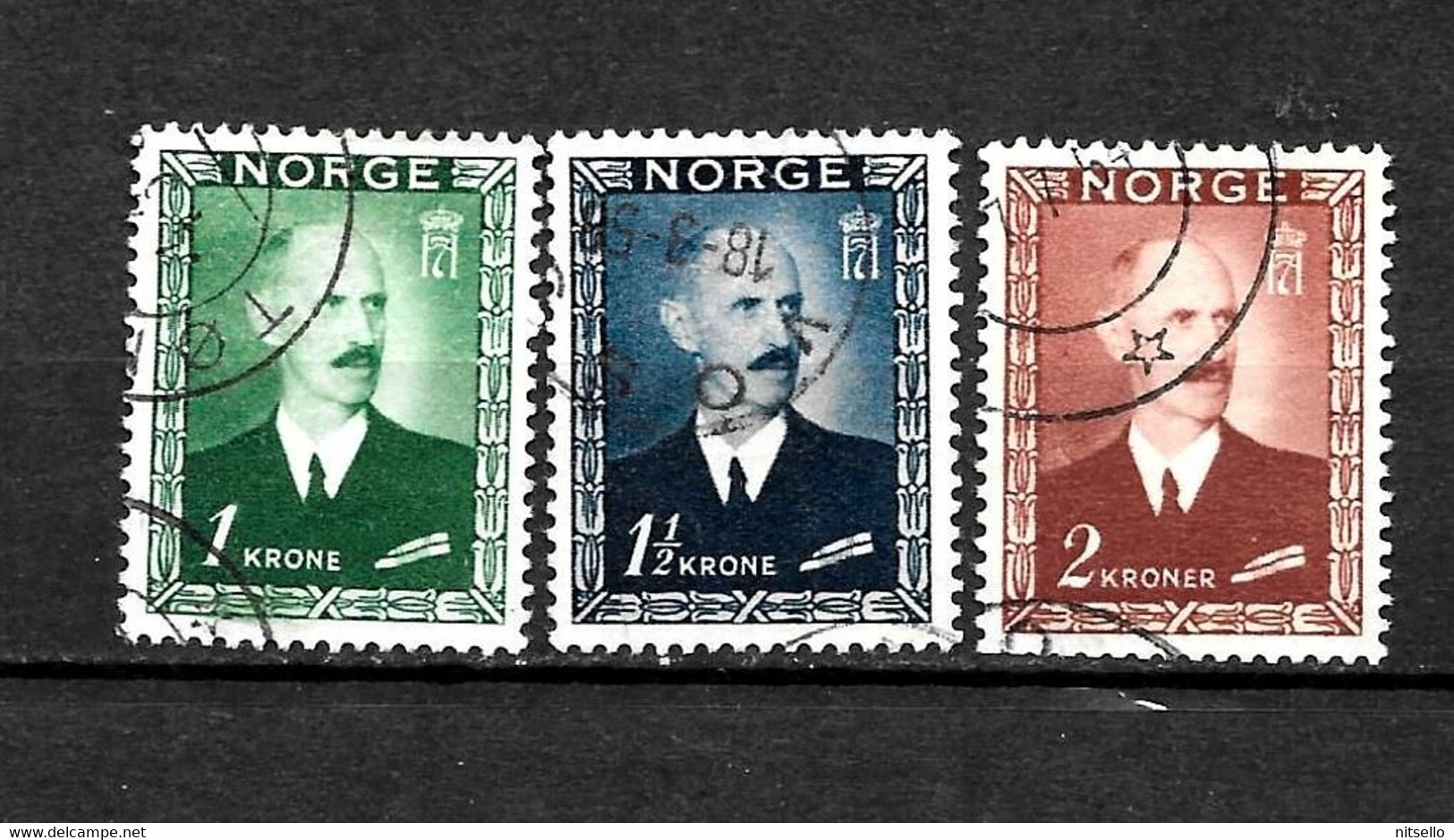 LOTE 2158 /// NORUEGA  YVERT Nº: 285/287     ¡¡¡ OFERTA - LIQUIDATION - JE LIQUIDE !!! - Used Stamps