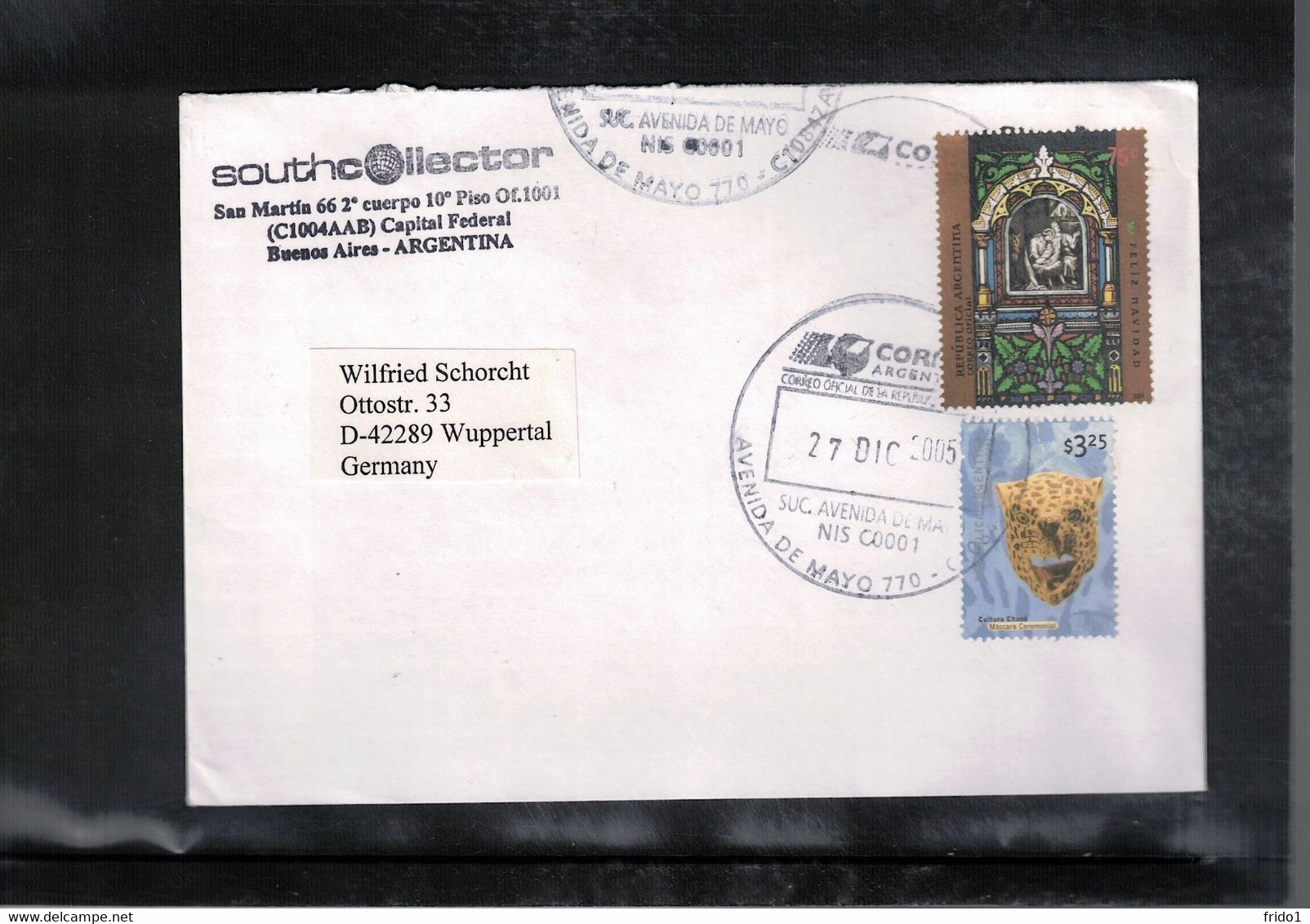 Argentina 2005 Interesting Airmail Letter - Covers & Documents