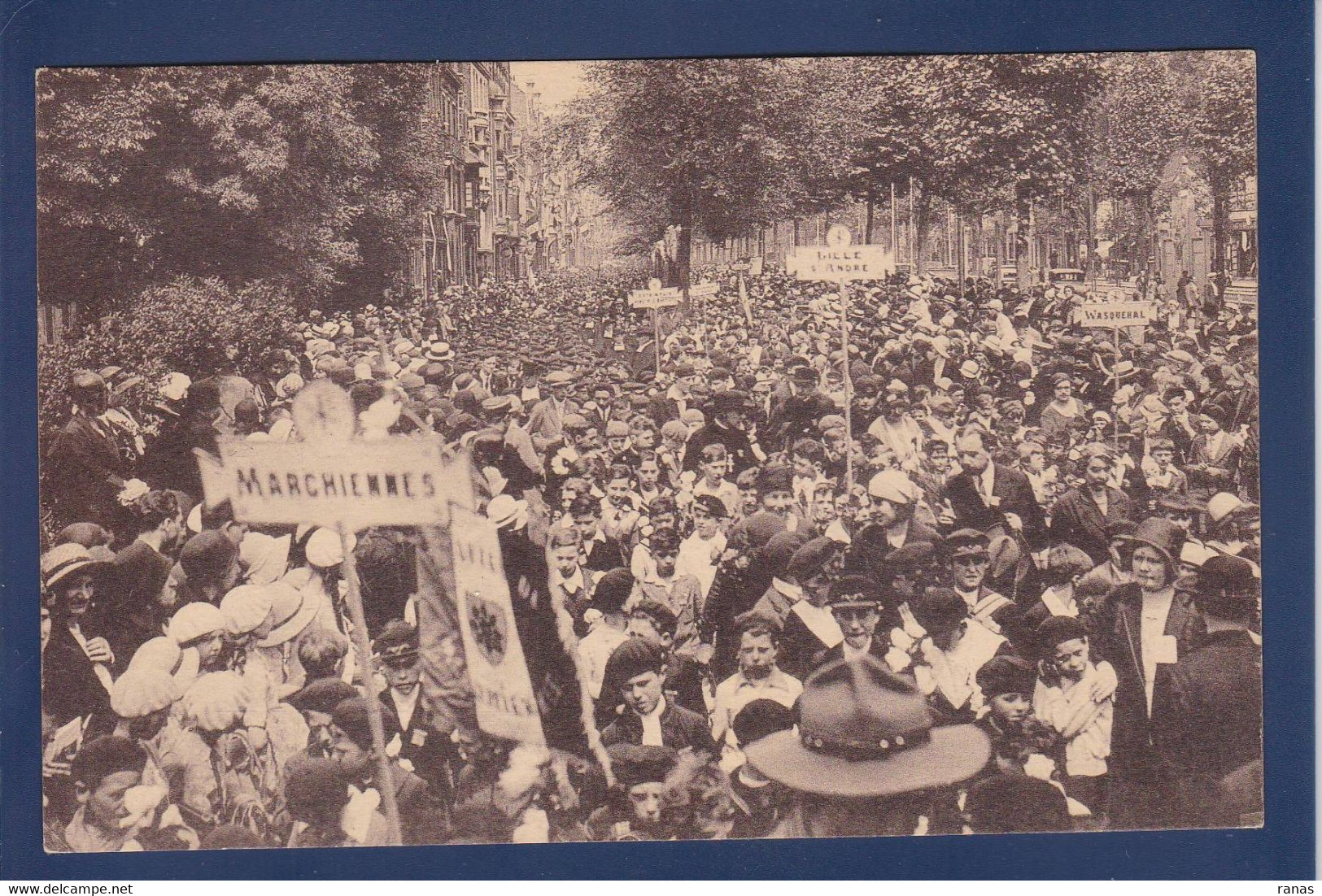 CPA [59] Nord > Lille Cinquantenaire Des Congrès Eucharistiques Internationaux Non Circulé 1931 - Lille