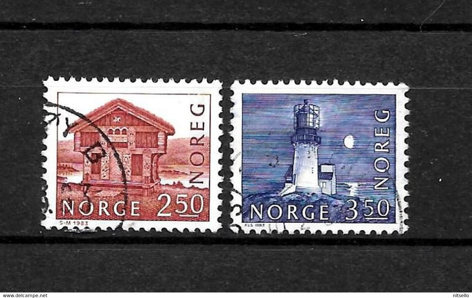 LOTE 2158 /// NORUEGA  YVERT Nº: 832/833   ¡¡¡ OFERTA - LIQUIDATION - JE LIQUIDE !!! - Used Stamps