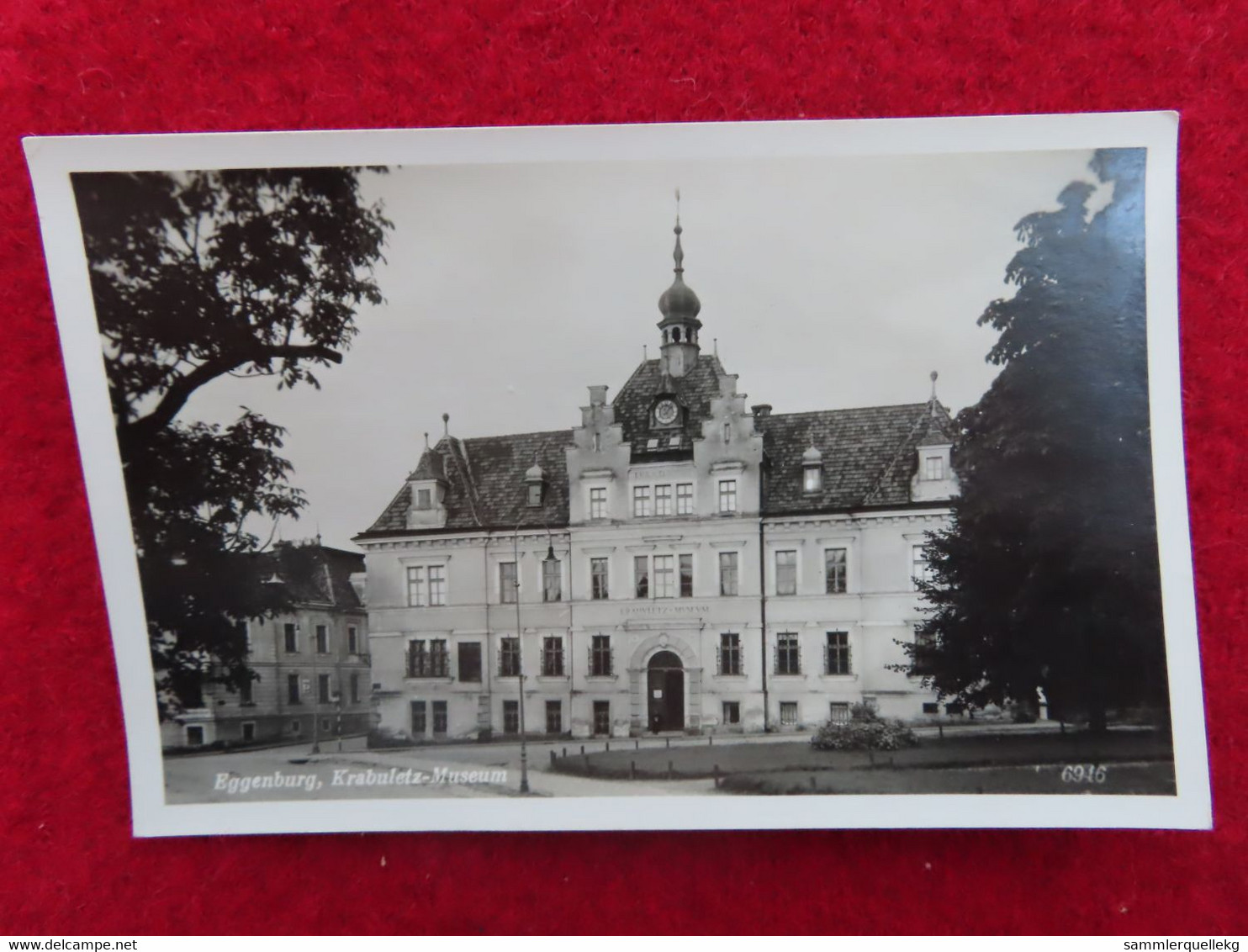 AK: Echtfoto - Eggenburg, Krabuletz-Museum, Gelaufen 2. 1. 1939 Ohne Marke (Nr. 798) - Eggenburg