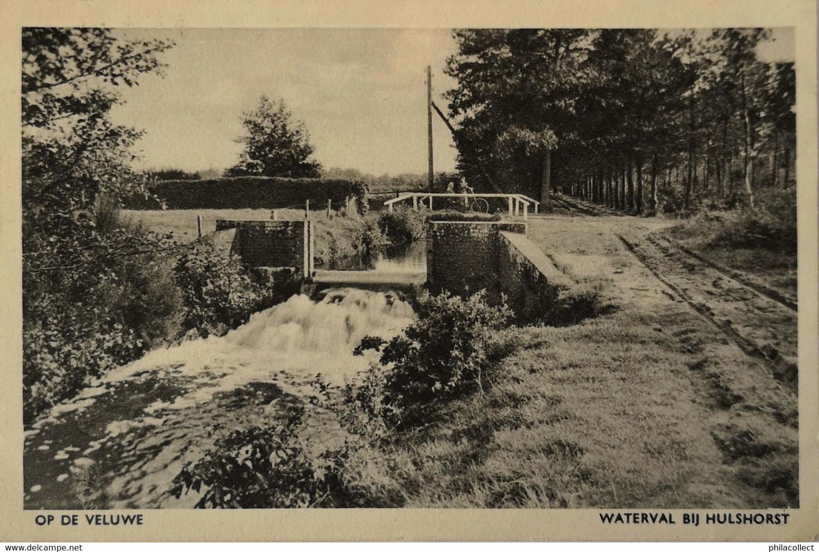 Hulshorst (Nunspeet) Waterval Bij 19?? - Nunspeet