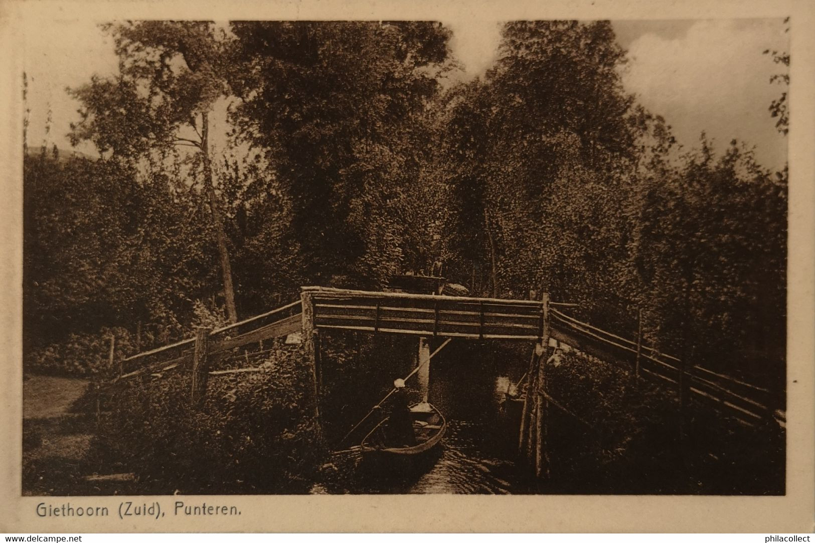 Giethoorn (Zuid) Punteren 1928 - Giethoorn