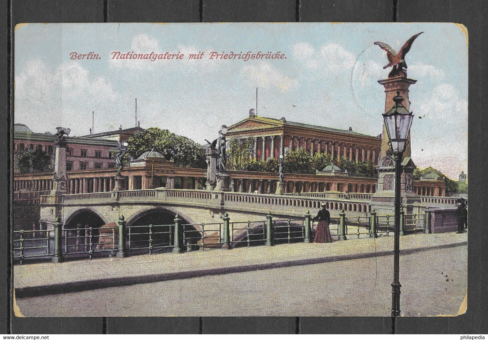 Allemagne Îles Aux Musées Galerie Nationale Pont Friedrich National Gallery Museum Island Bridge Friedrichsbrücke 1912 - Friedrichshain