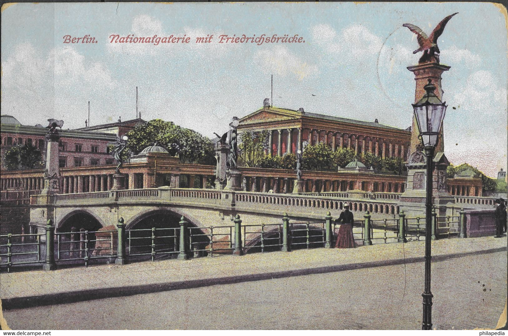 Allemagne Îles Aux Musées Galerie Nationale Pont Friedrich National Gallery Museum Island Bridge Friedrichsbrücke 1912 - Friedrichshain