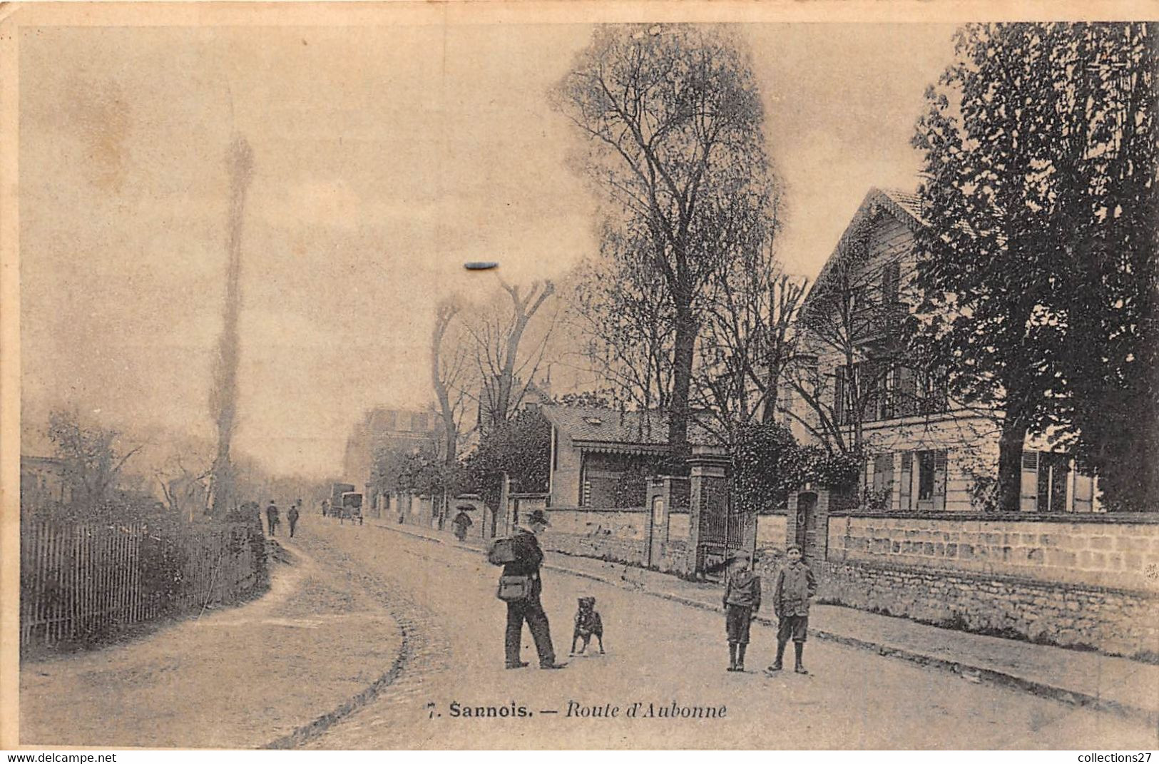 95-SANNOIS-ROUTE D'AUBONNE - Sannois