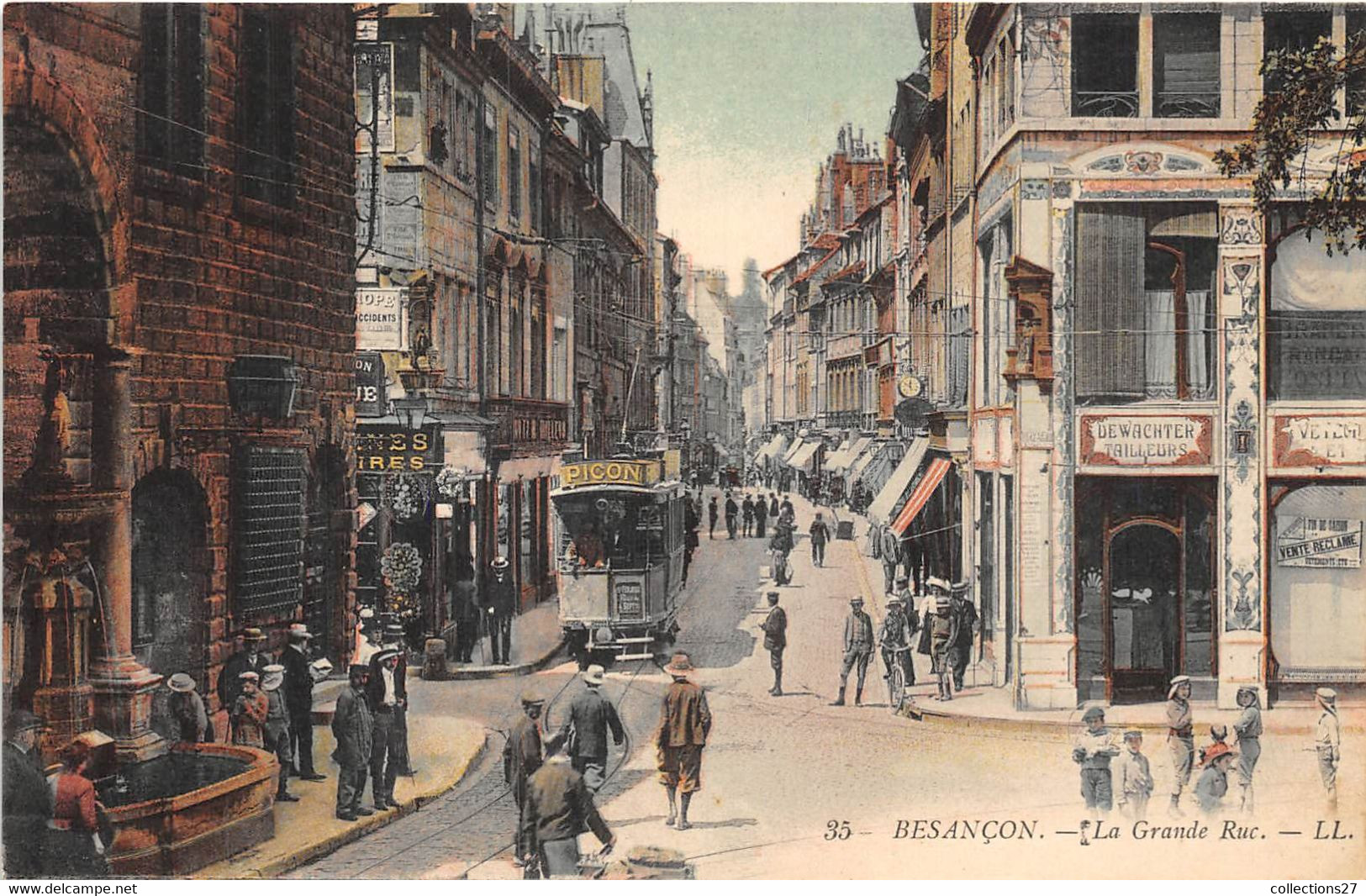 25-BESANCON- LA GRANDE RUE - Besancon