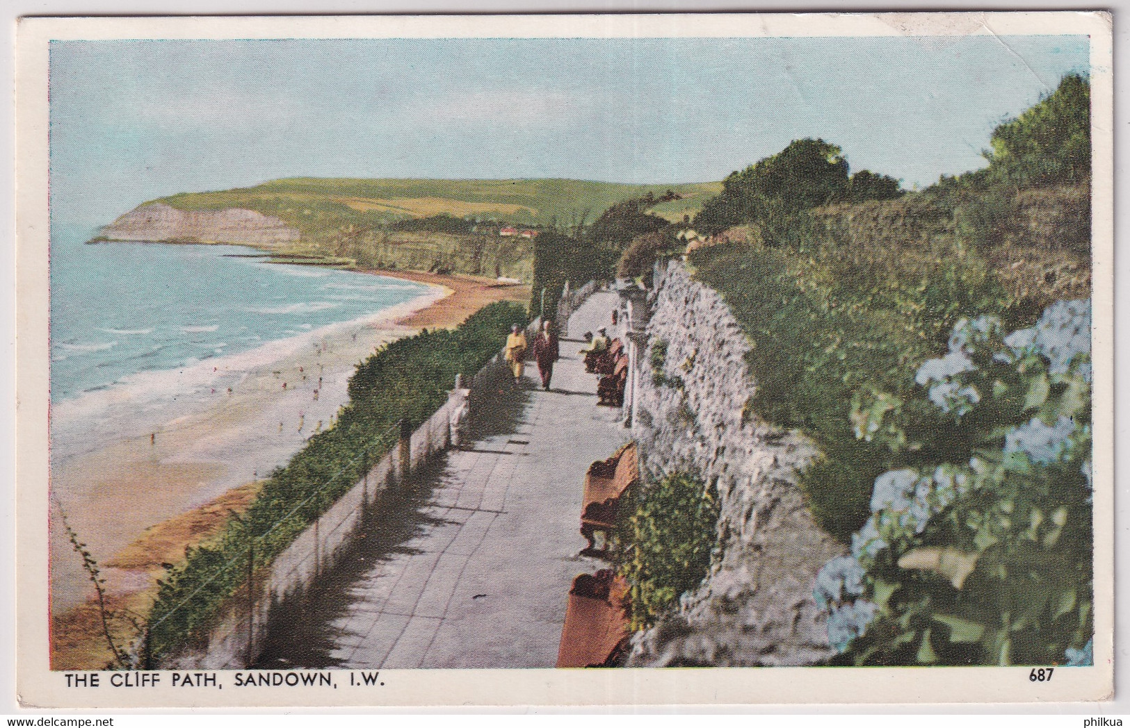 Sandown - The Cliff Path - Isle Of Wight - Sonstige & Ohne Zuordnung