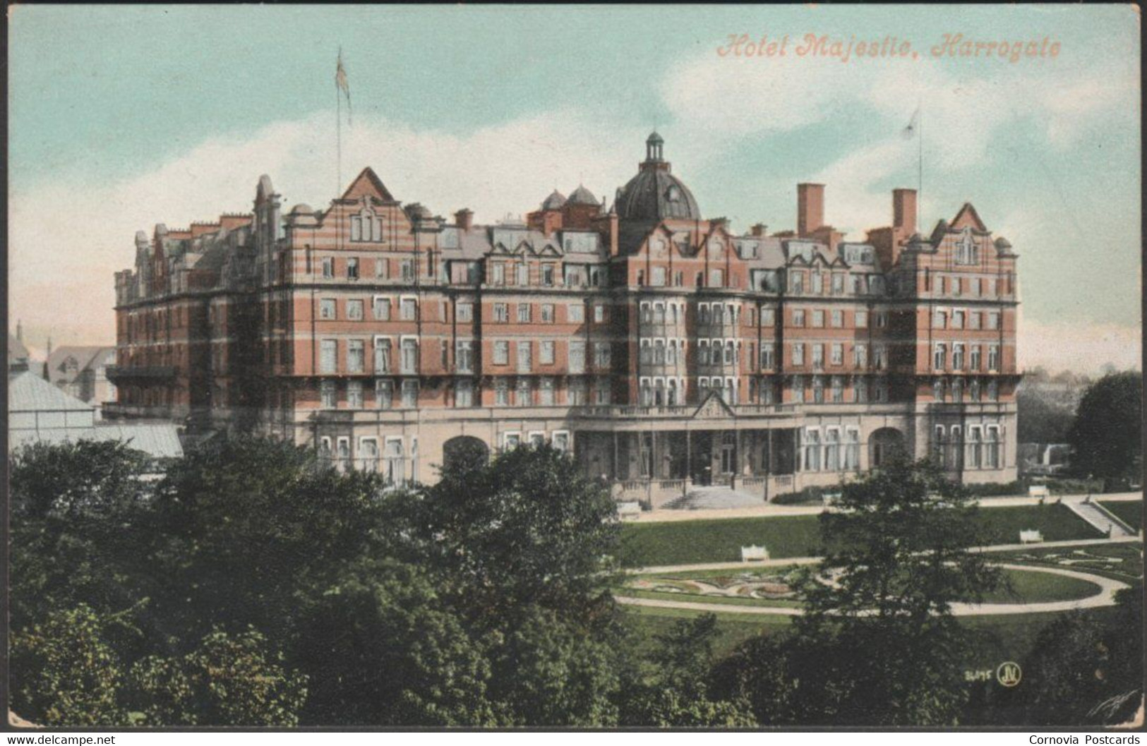 Hotel Majestic, Harrogate, Yorkshire, C.1905-10 - Valentine's Postcard - Harrogate