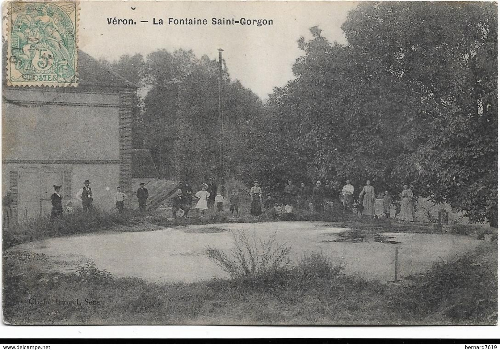 89    Veron  - La Fontaine  Saint Gorgon - Veron