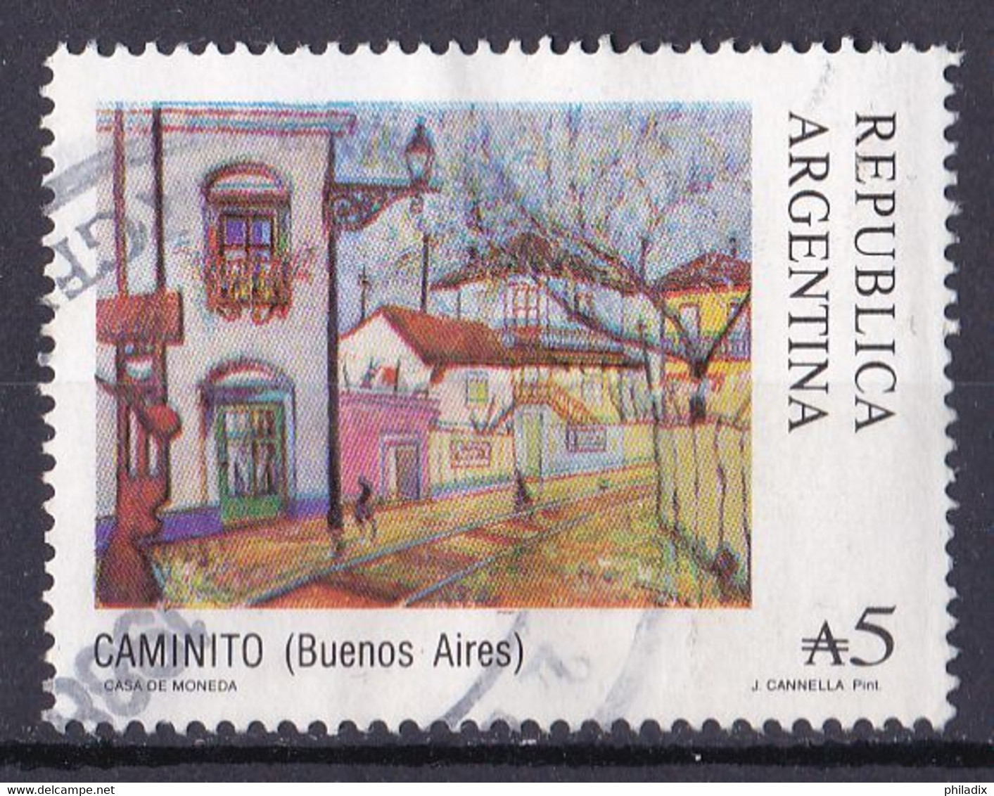 Argentinien Marke Von 1988 O/used (A2-8) - Used Stamps