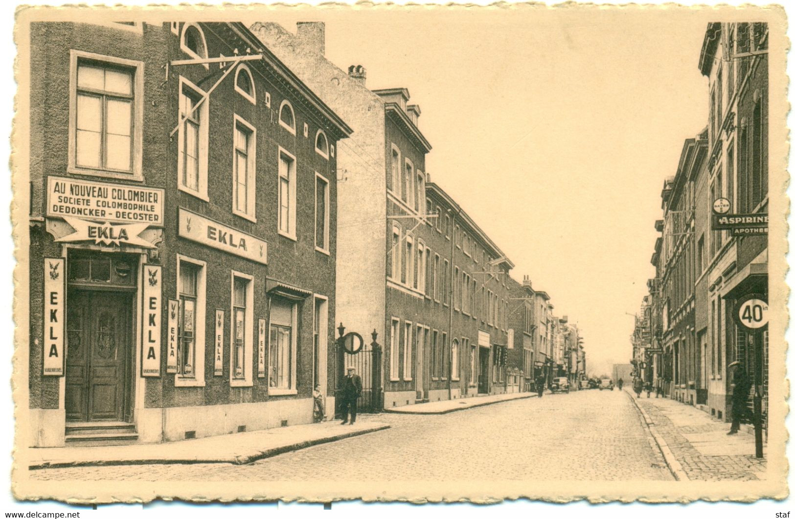 Ruisbroek : Stationstraat - Sint-Pieters-Leeuw