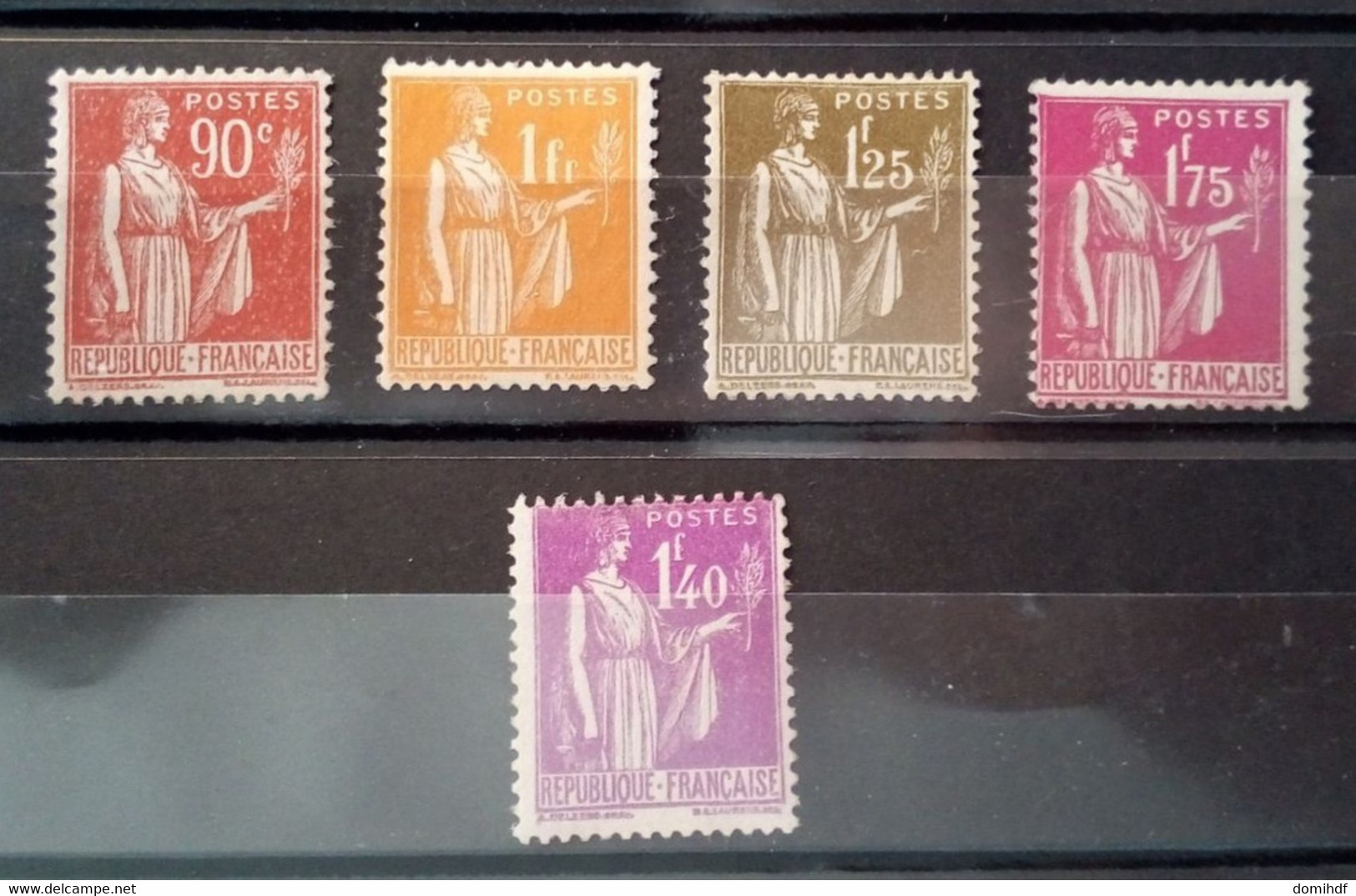 Lot Timbres France - Type Paix - Timbres Regommés (GNO) / Port Offert - Otros & Sin Clasificación