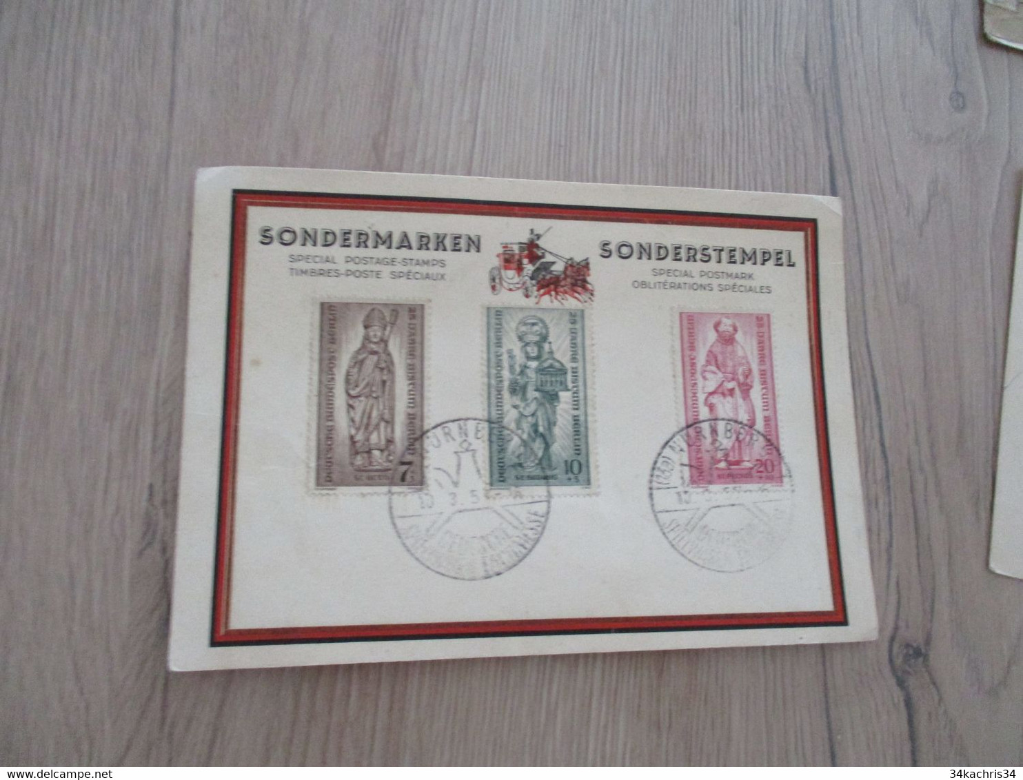 Postes Berlin Sondermarken Timbres Postes Spéciaux Et Oblitérations - Gebraucht