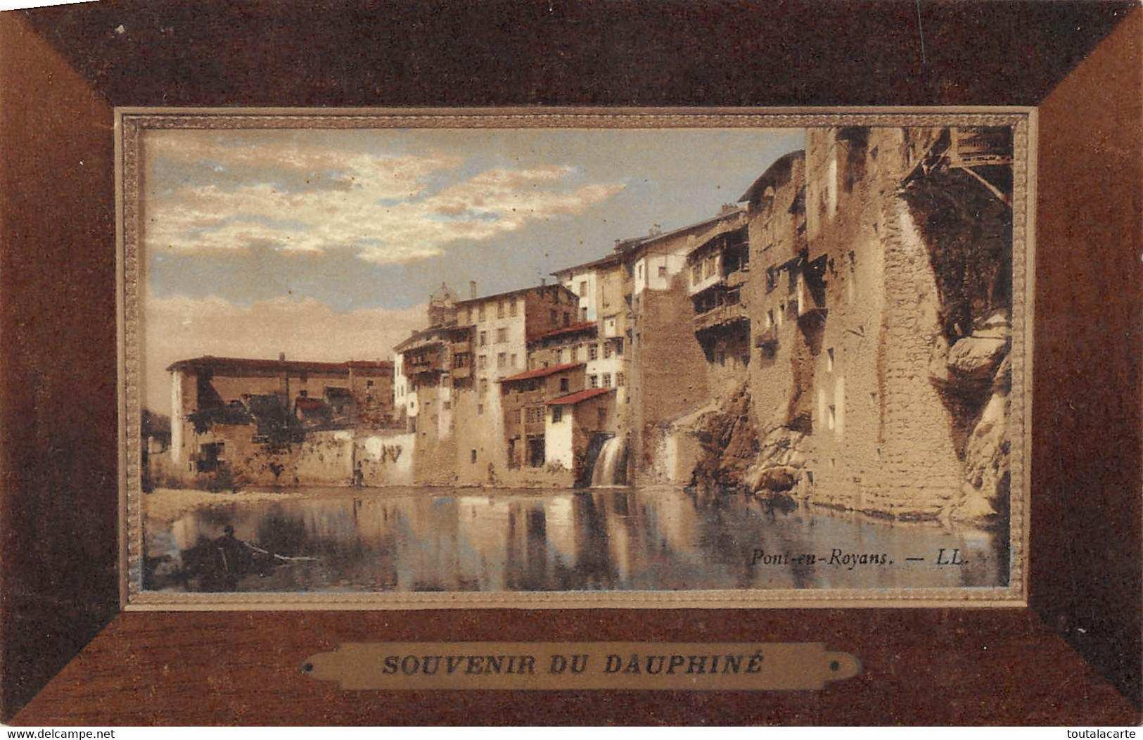 CPA 38  SOUVENIR DU DAUPHINE PONT EN ROYANS - Pont-en-Royans