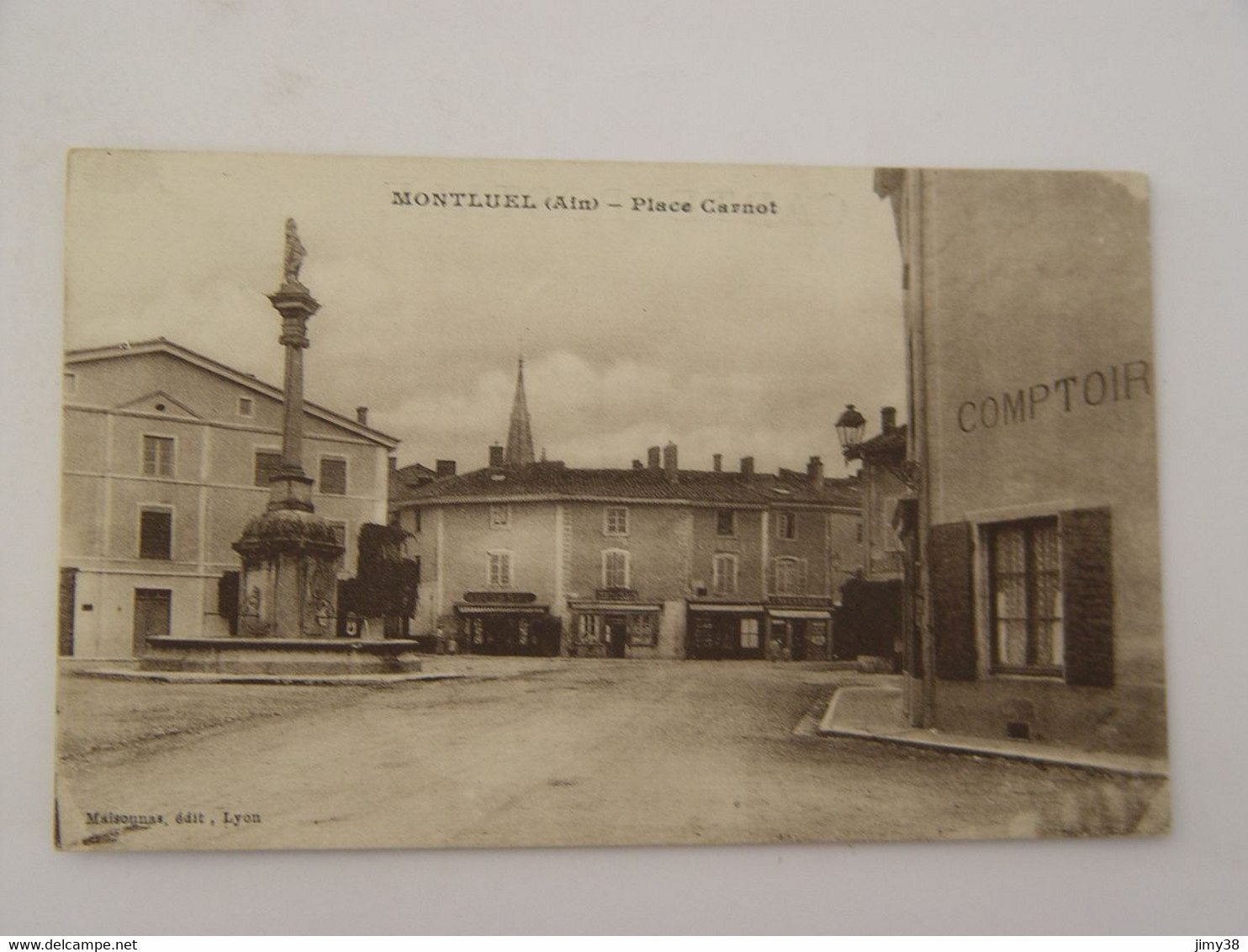 AIN-MONTLUEL-PLACE CARNOT ED MAISONNAS - Montluel