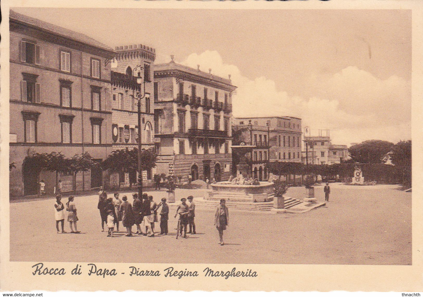 Rocca Di Papa Piazza Regina Margherita - Otros & Sin Clasificación