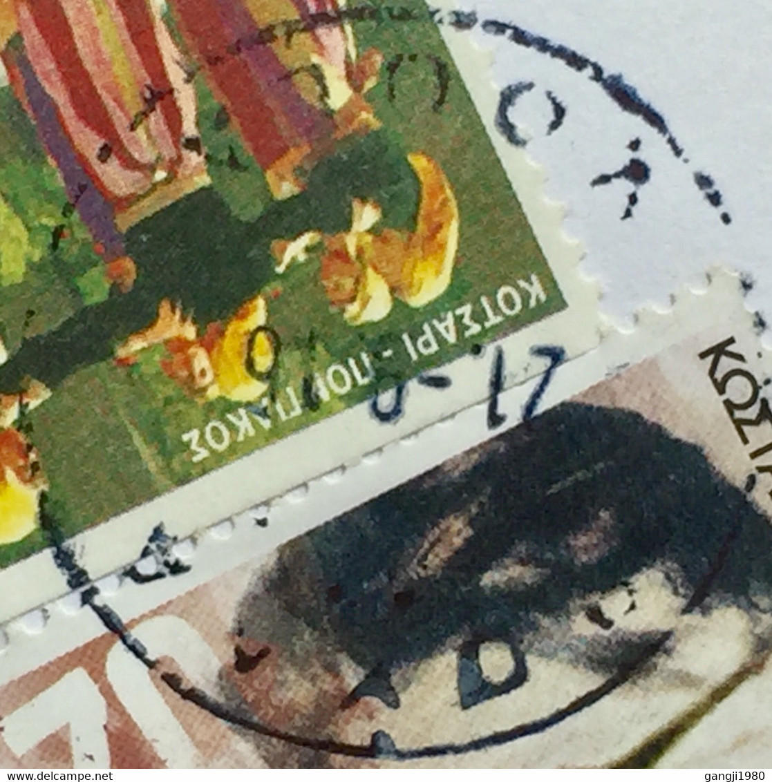 GREECE 2016, REGISTERED COVER TO INDIA,5 STAMPS COSTUME ,DANCE ,CULTURE - Lettres & Documents