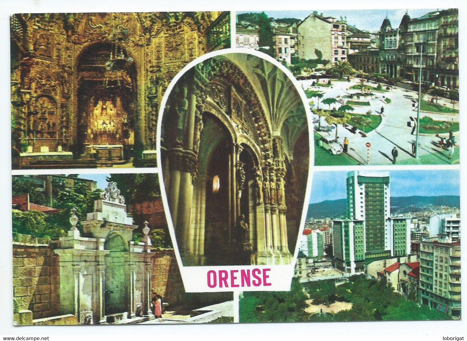 5 VISTAS.- ORENSE - GALICIA.- ( ESPAÑA ) - Orense