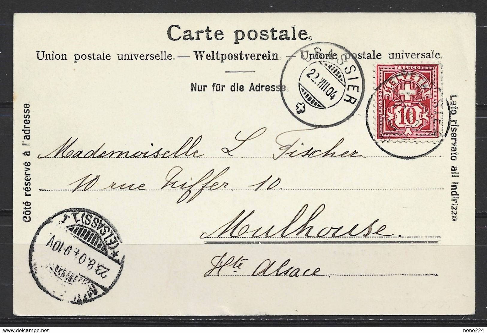 Carte P De 1904 ( Crassier ) - Crassier