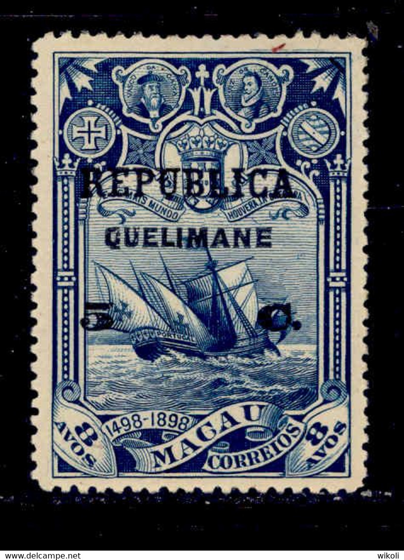 ! ! Quelimane - 1913 Vasco Gama On Macau 5 C - Af. 13 - MH - Quelimane