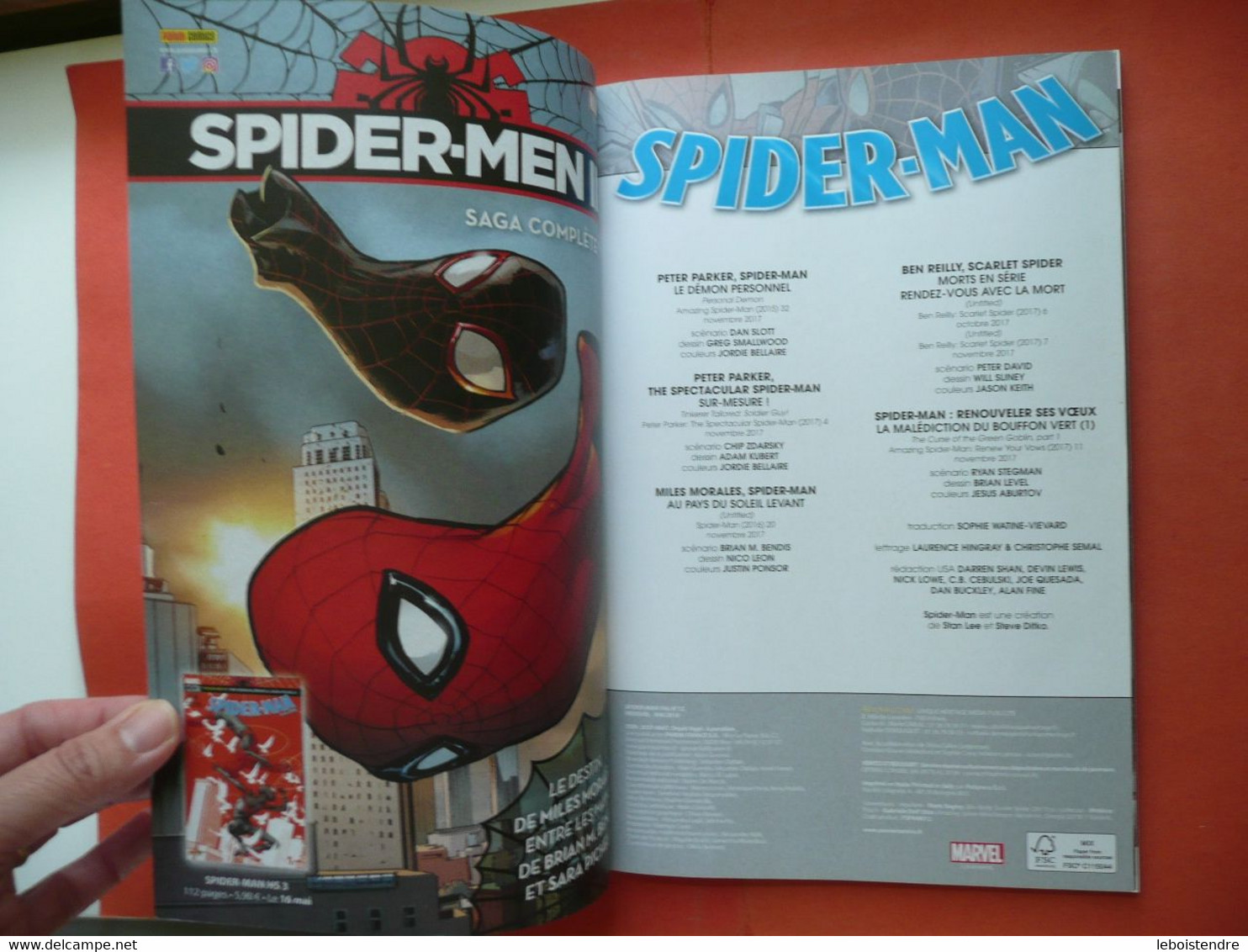 SPIDER-MAN SPIDERMAN N 012 12 / MAI 2018 RENDEZ-VOUS AVEC LA MORT V6  PANINI COMICS MARVEL NOW - Spiderman