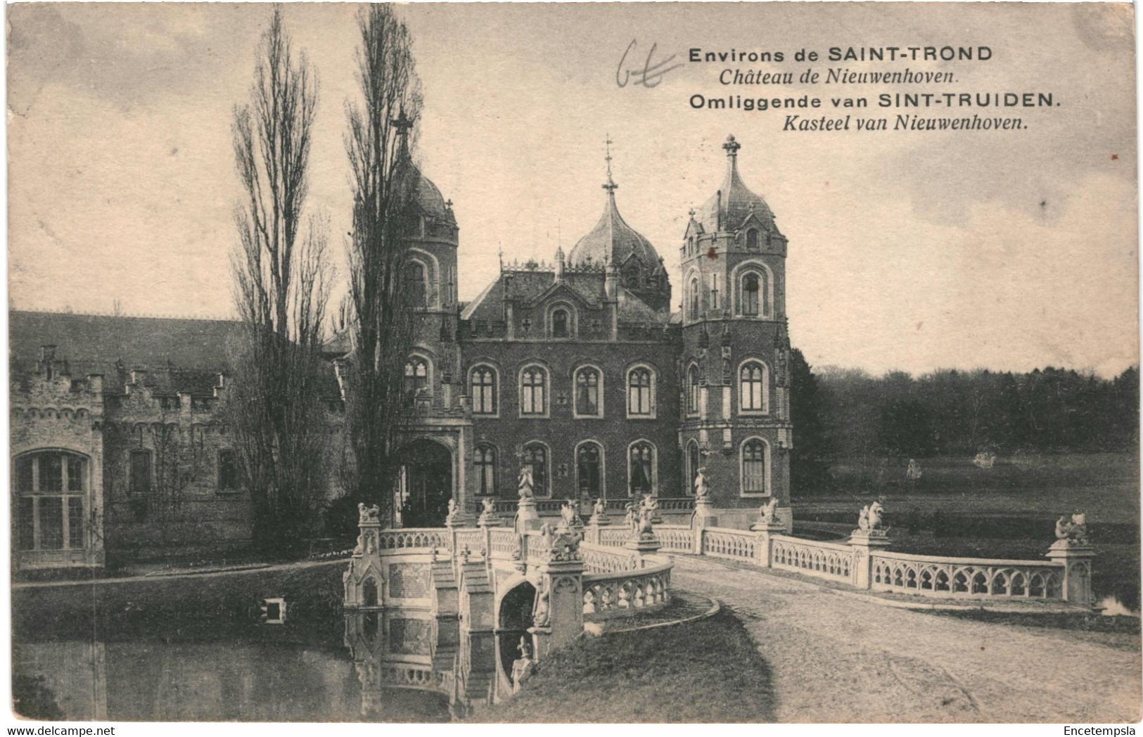 CPA Carte Postale Belgique-Saint Trond Château De Nieuwenhoven  1919 VM46959 - Sint-Truiden