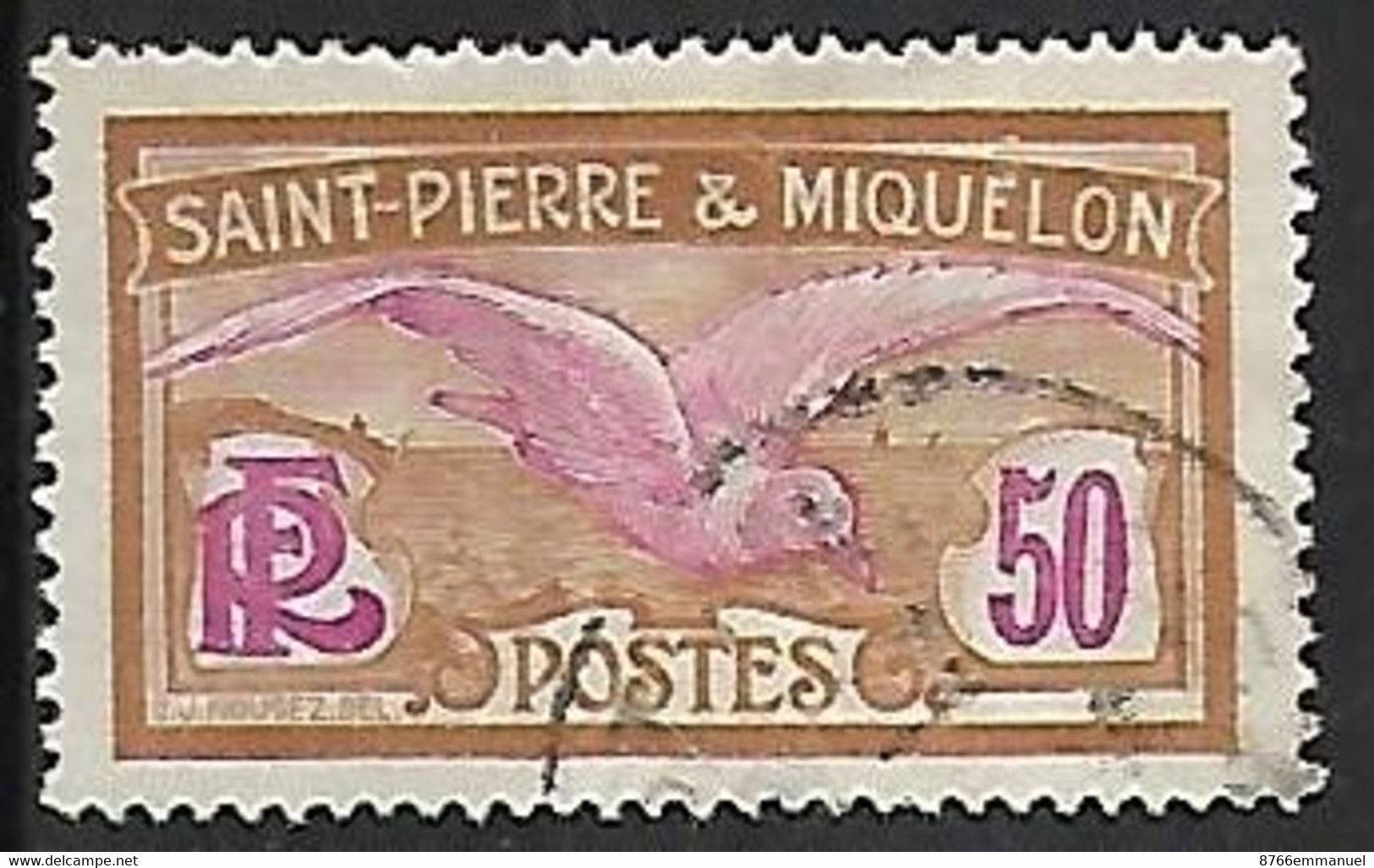 SAINT-PIERRE-ET-MIQUELON N°115 - Oblitérés