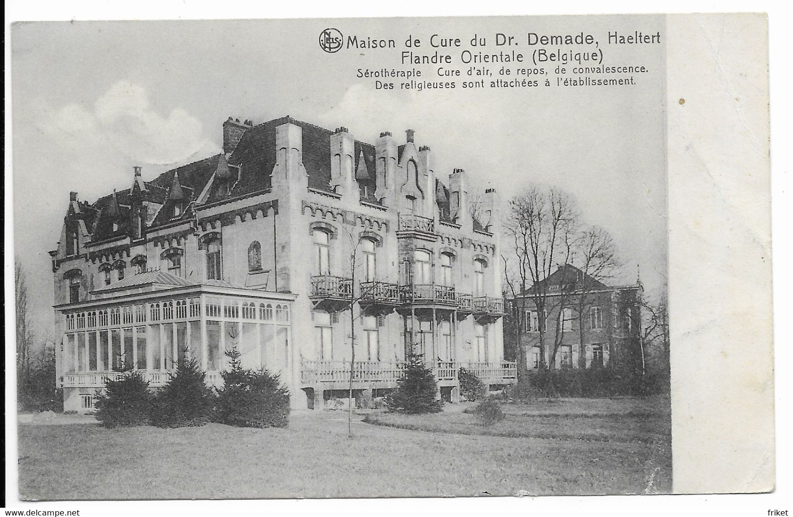 - 1912 -   HAELTERT.  HAALTERT .  Maison De Cure Du Dr. Demade - Haaltert