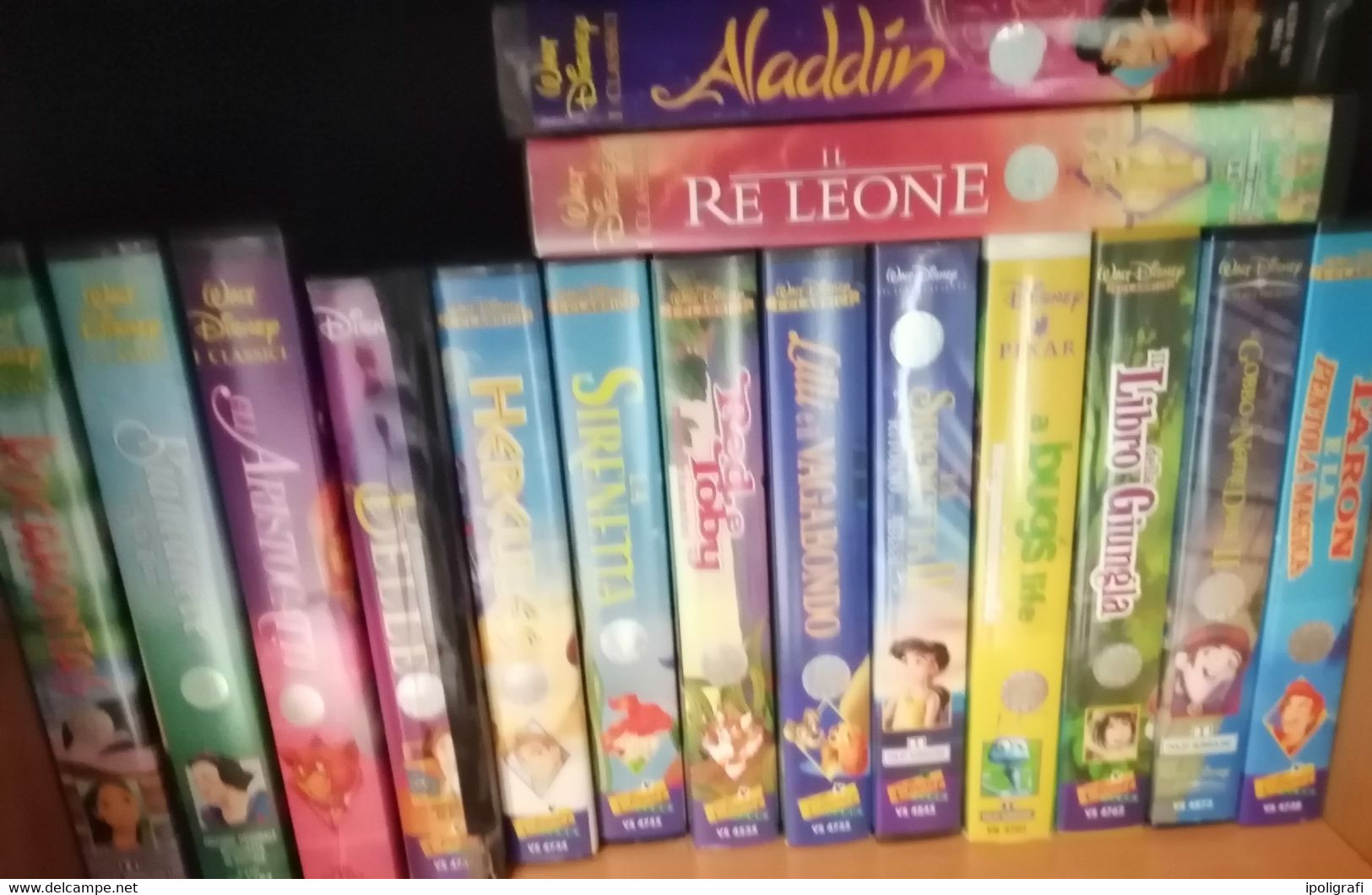 Lotto Di VHS Classici Disney+ Altri (44 VHS) In Ottimo Stato In Omaggio A Me Gli Occhi.. E Pinocchio RAI - Classiques