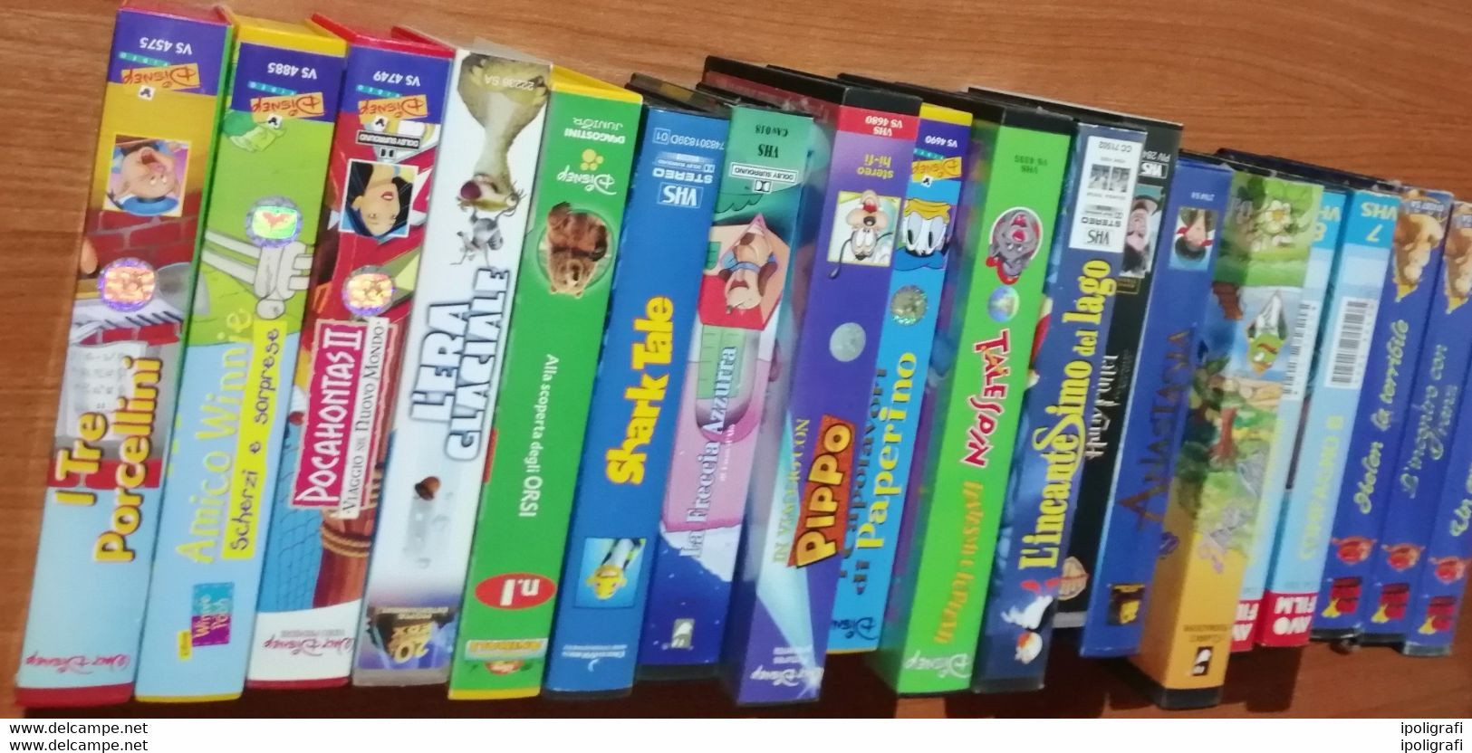 Lotto Di VHS Classici Disney+ Altri (44 VHS) In Ottimo Stato In Omaggio A Me Gli Occhi.. E Pinocchio RAI - Classic