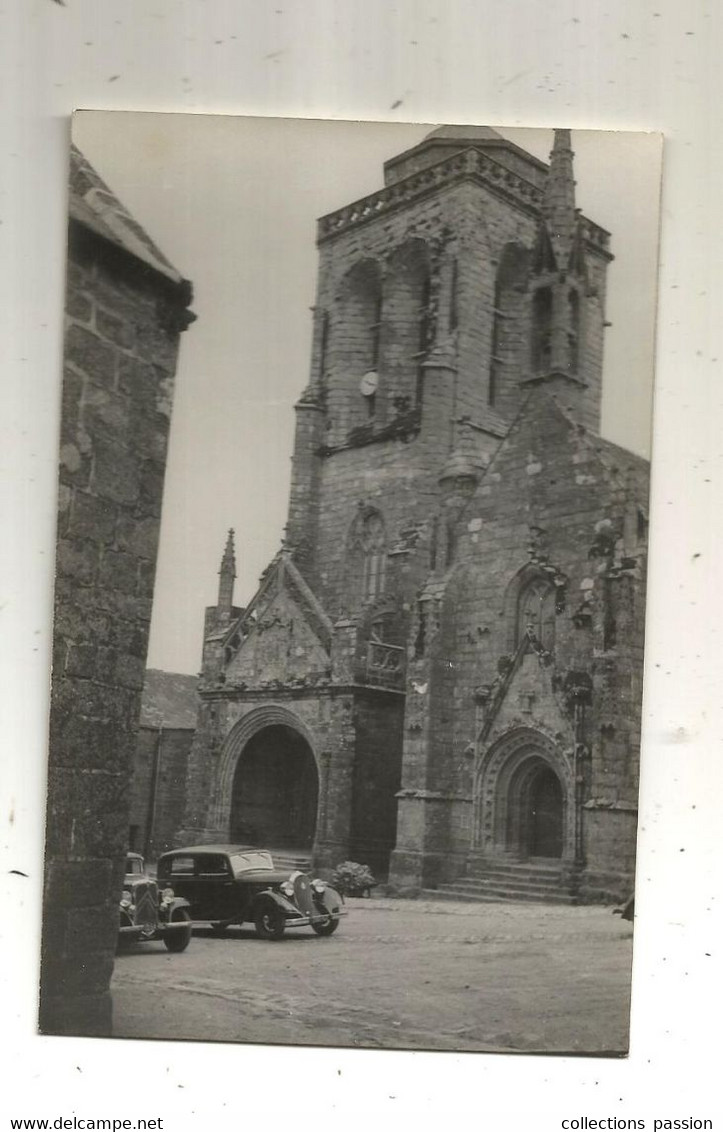 Cp , Carte Photo ,  Automobile, Vierge - Turismo