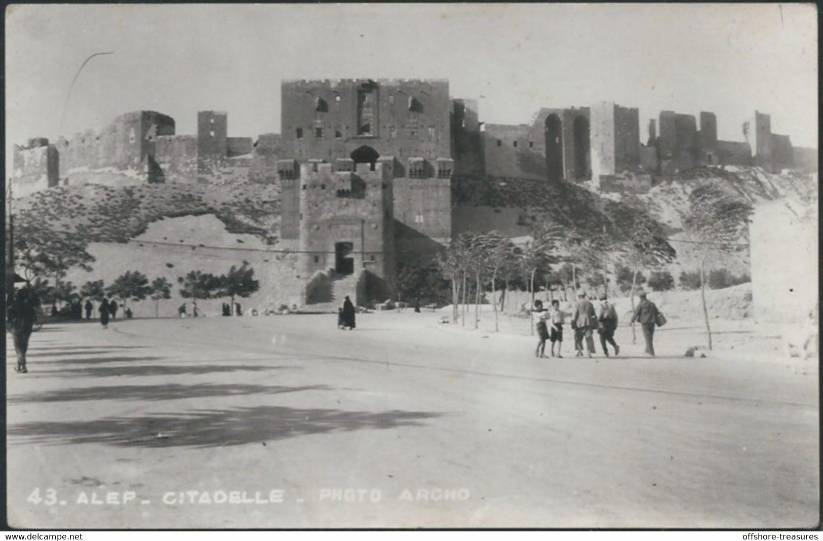 Syrie ALEP CITADELLE / Syria Aleppo Citadel Postcard / Photo ARCHO / Post Card - Syria