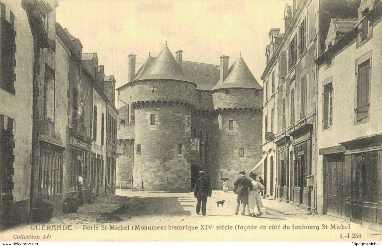 I2603 - GUERANDE - D44 - Porte Saint Michel - Château - Guérande