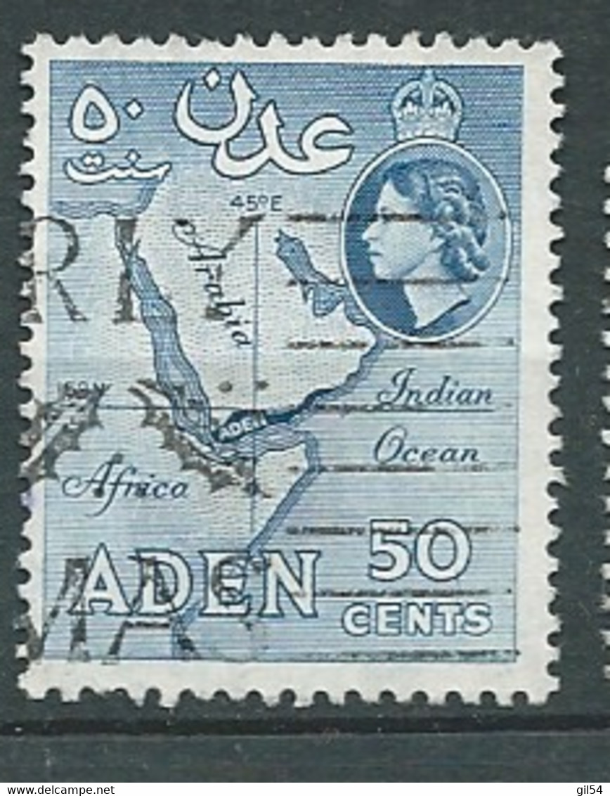 Aden - Yvert N° 54 Oblitéré  -  Ad 44134 - Aden (1854-1963)