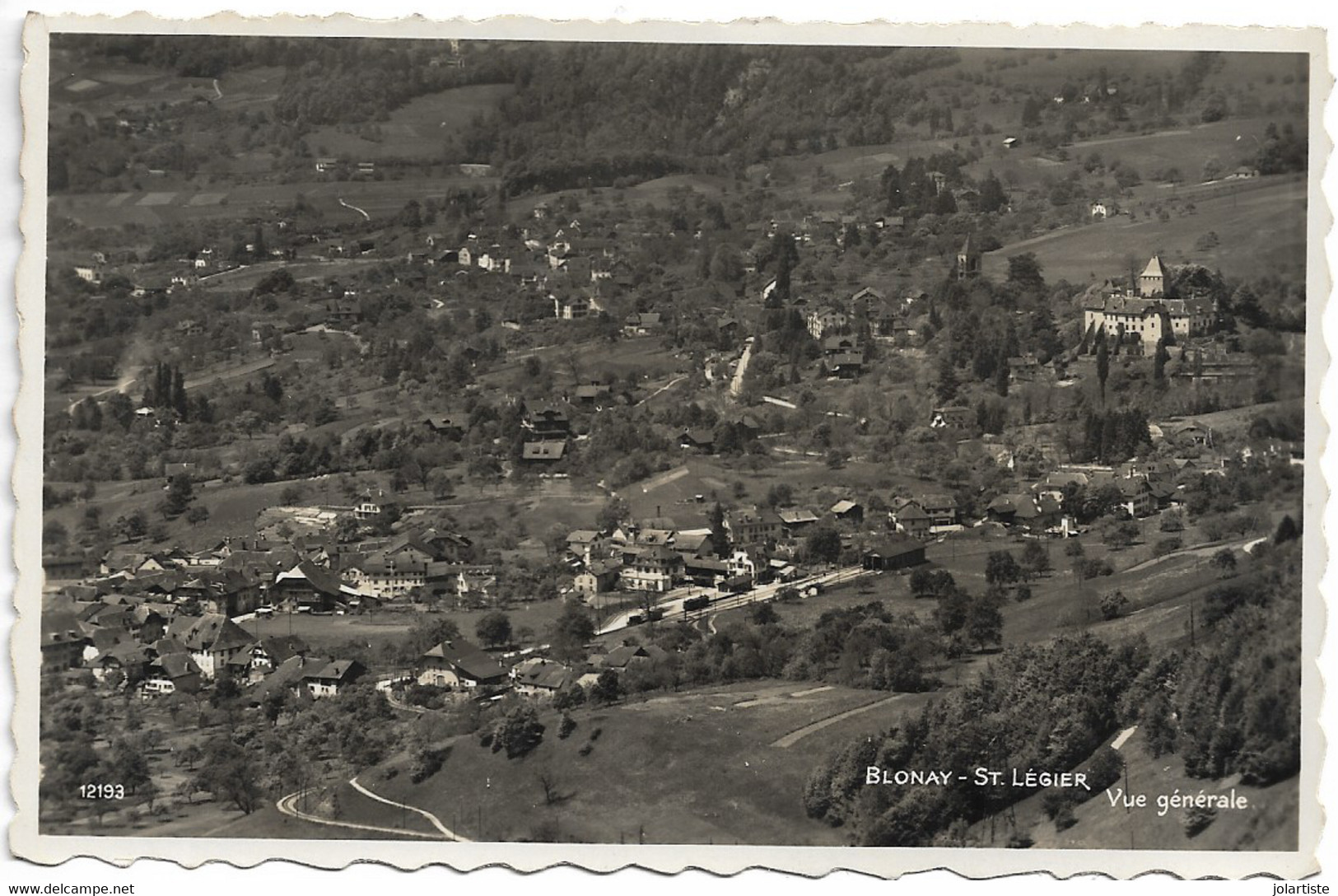 SUISSE BLONAY ST LEGIER  VUE GENERALE N0111 - Blonay - Saint-Légier