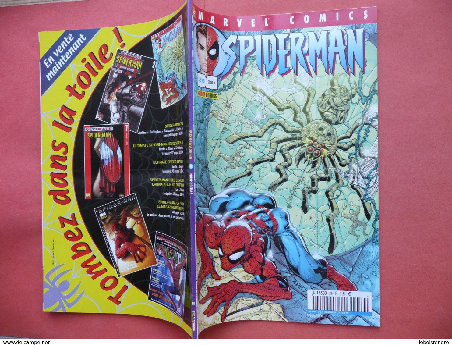 SPIDERMAN SPIDER-MAN N 29  V2 JUIN 2002  UN HOMME BRISE PANINI COMICS MARVEL - Spiderman