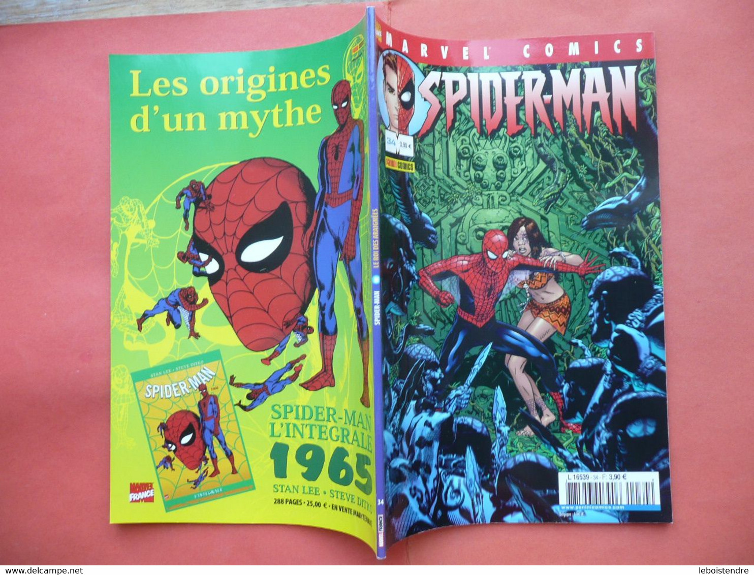 SPIDERMAN SPIDER-MAN N 34  V2  NOVEMBRE 2002   PANINI COMICS MARVEL - Spiderman