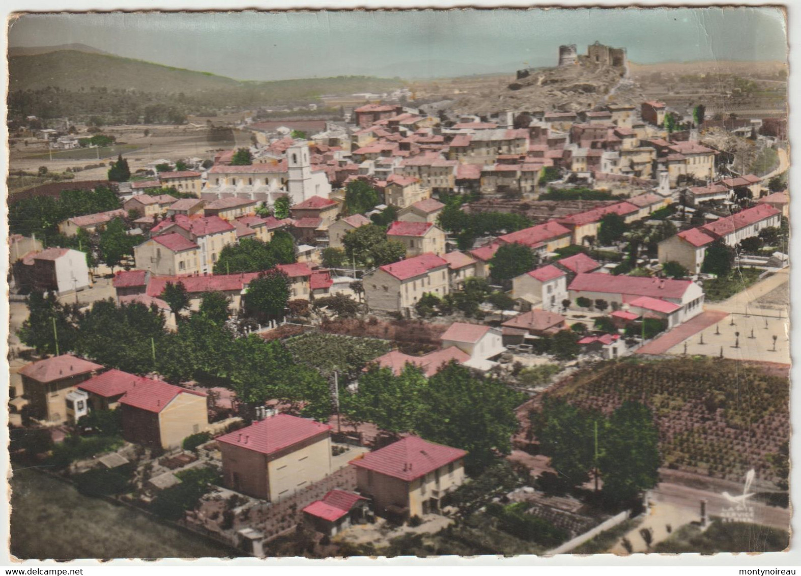 Var : LA  GARDE :  Vue  Château  , Lapie - La Garde