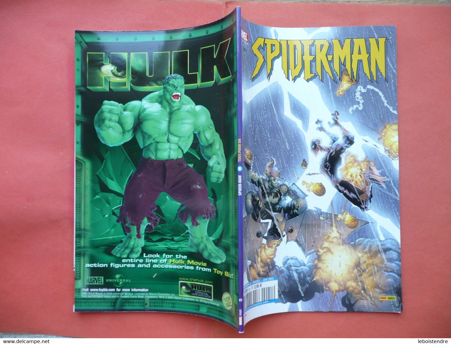 SPIDERMAN V2 SPIDER-MAN N 41 JUIN 2003   PANINI COMICS MARVEL - Spiderman