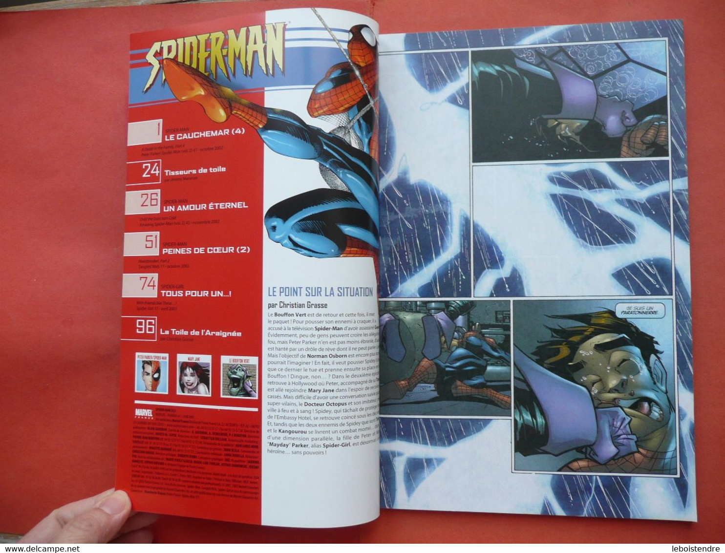 SPIDERMAN V2 SPIDER-MAN N 41 JUIN 2003   PANINI COMICS MARVEL - Spiderman
