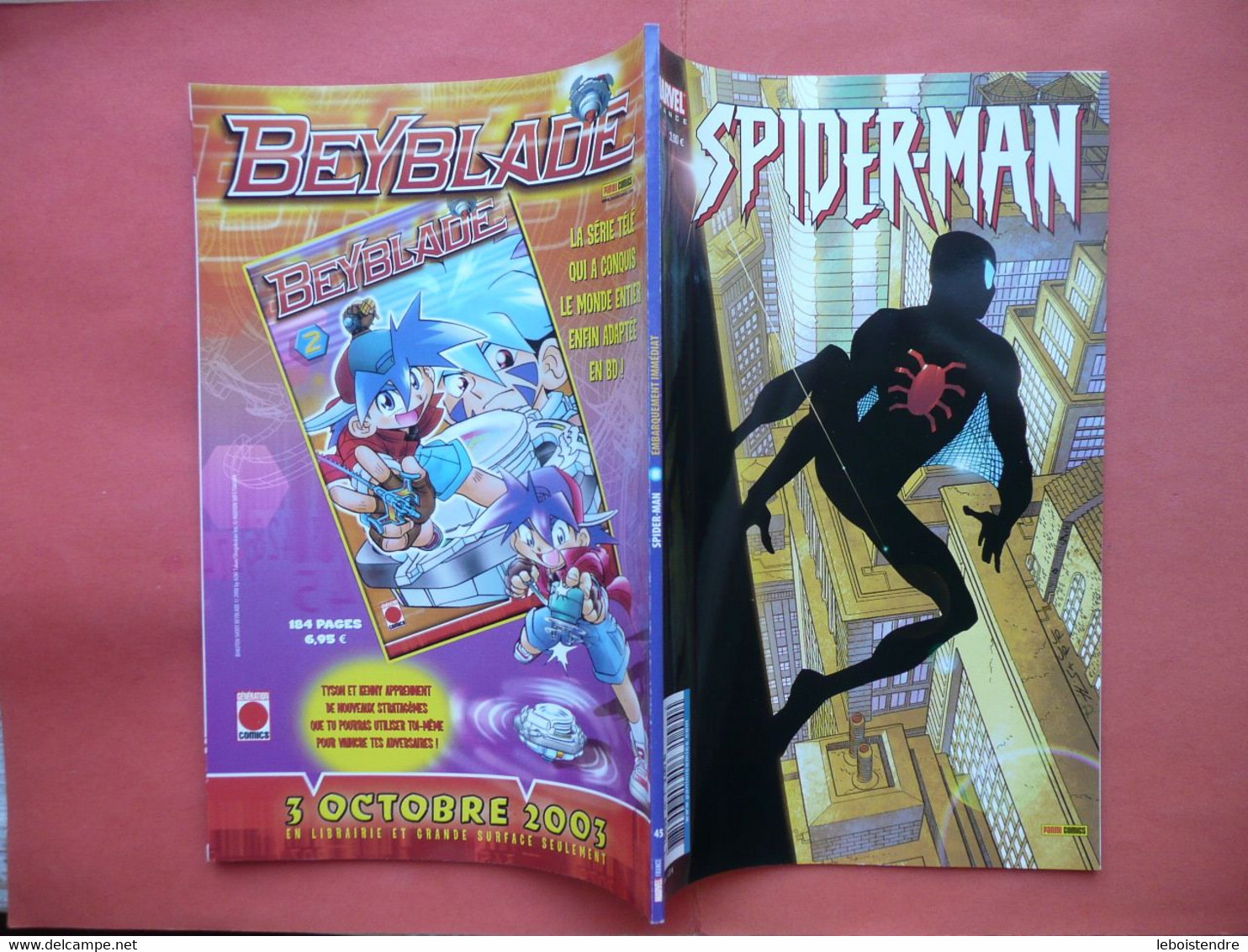 SPIDERMAN V2 SPIDER-MAN N 45 OCTOBRE 2003   PANINI COMICS MARVEL - Spiderman