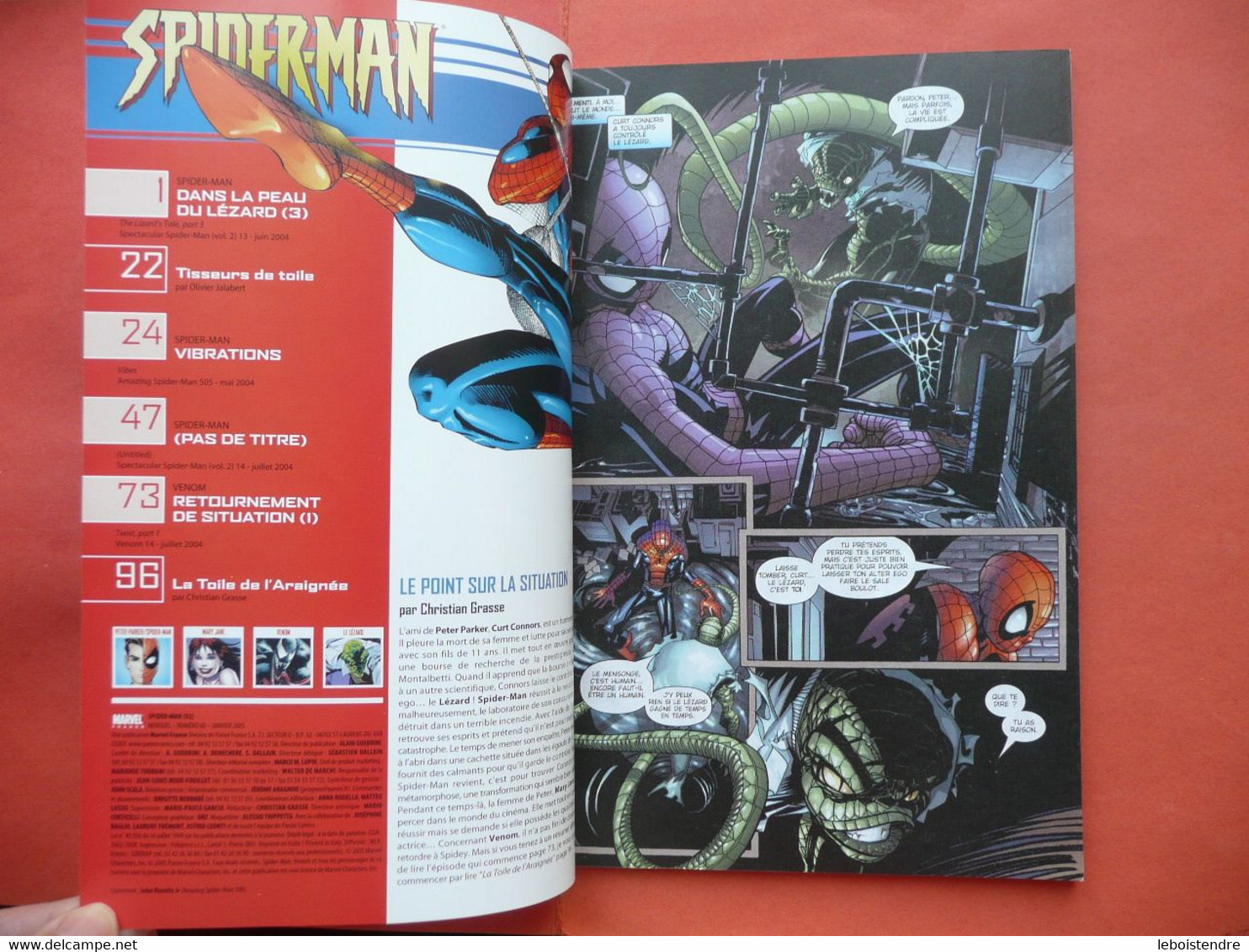 SPIDERMAN V2 SPIDER-MAN N 60 JANVIER 2005  PANINI COMICS MARVEL - Spiderman