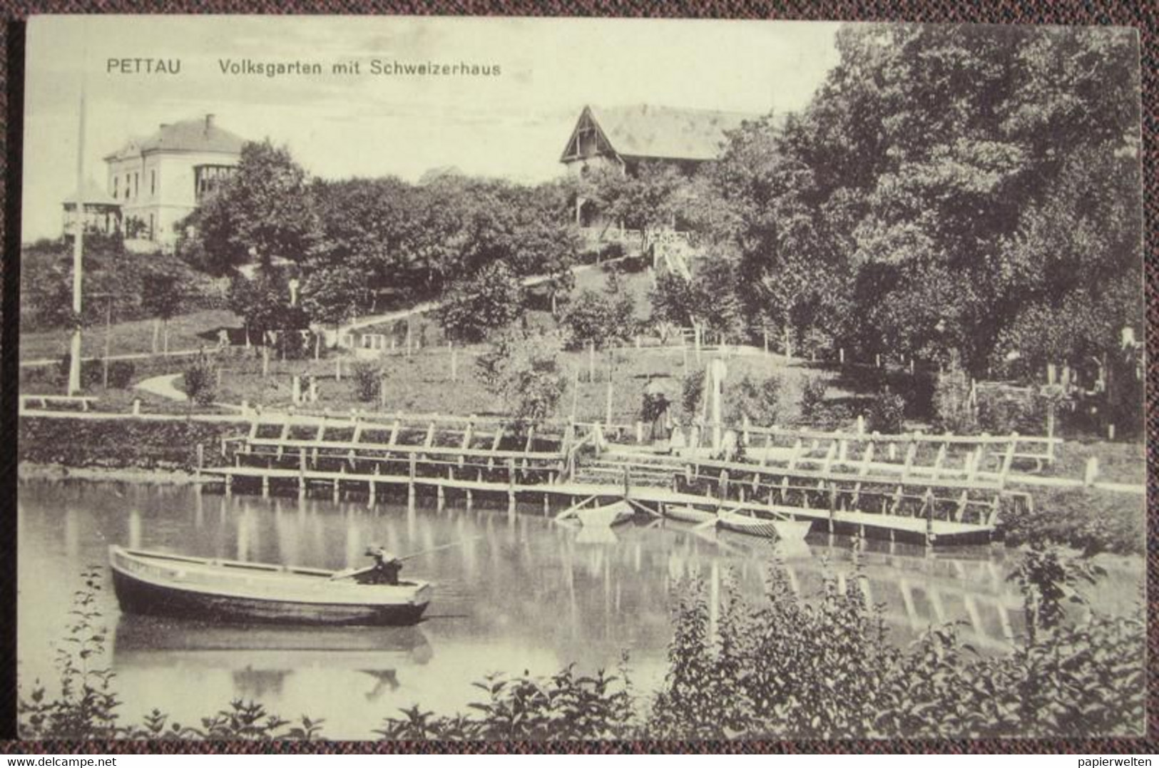 Ptuj / Pettau - Volksgarten Mit Schweizerhaus - Eslovenia