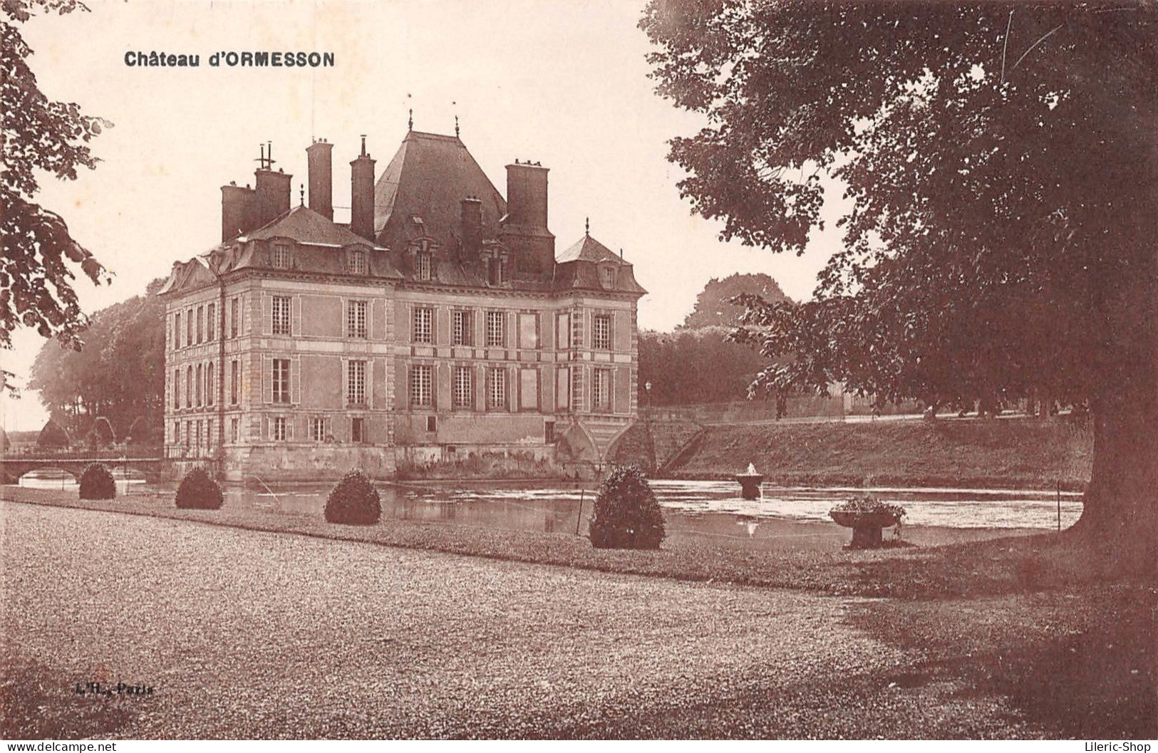 CHENNEVIERES SUR MARNE (94) - Lot De 2 Cpa Château D'Ormesson - Éditions L'Hoste - Chennevieres Sur Marne